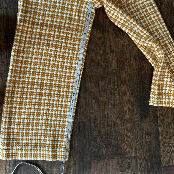 NWOT Paris Atelier & Other Stories Wide Leg Cross Stitch Trousers - Picture 12 of 15